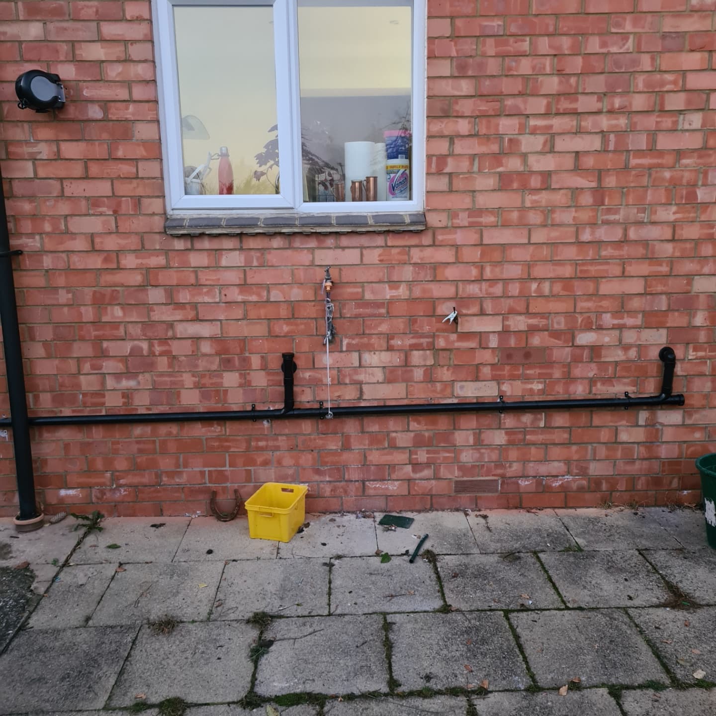 New tap installed with clean seal